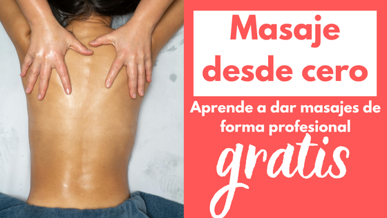 masaje profesional desde cero gratis